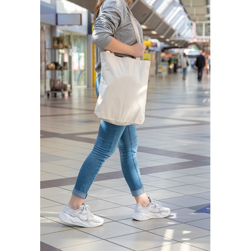 de blanco Bolsa de algodón reciclado Impact Aware ™