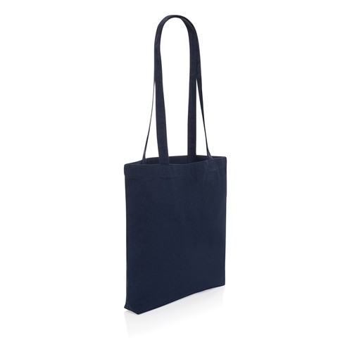 azul marino Bolsa de algodón reciclado Impact Aware ™