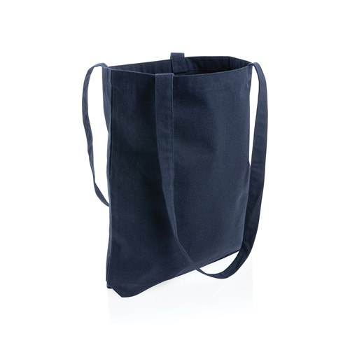 azul marino Bolsa de algodón reciclado Impact Aware ™