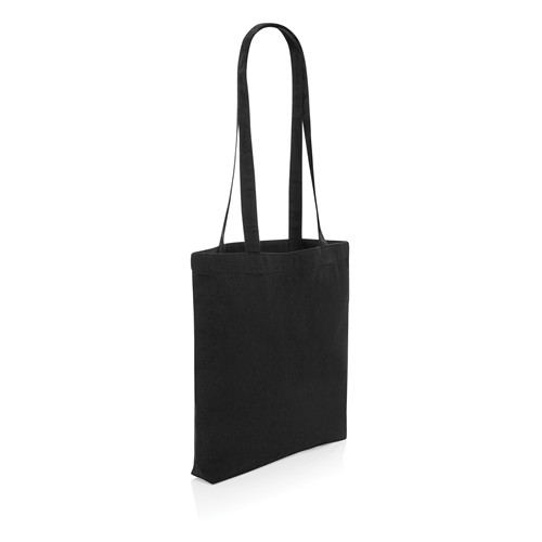 black Bolsa de algodón reciclado Impact Aware ™