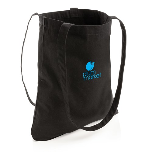 black Bolsa de algodón reciclado Impact Aware ™