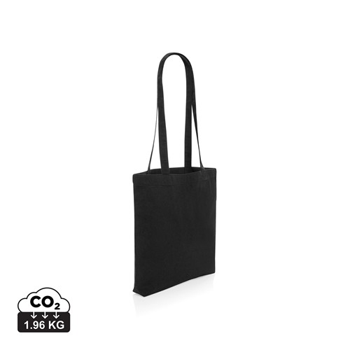 black Bolsa de algodón reciclado Impact Aware ™