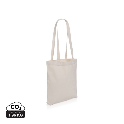de blanco Bolsa de algodón reciclado Impact Aware ™