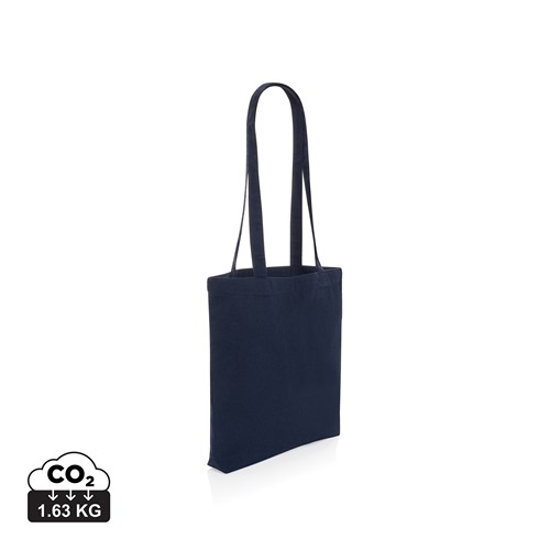 azul marino Bolsa de algodón reciclado Impact Aware ™