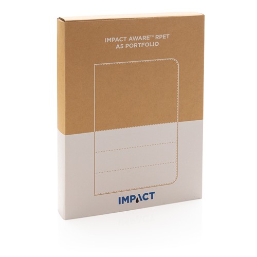 azul marino Carpeta Impact AWARE ™ RPET A5