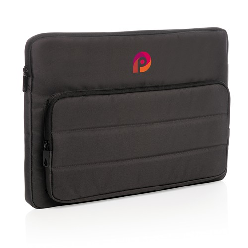 black Funda para portátil Impact AWARE ™ RPET de 15,6