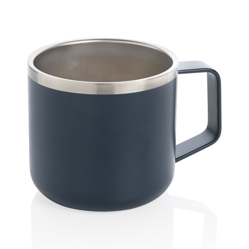 blue Taza de acero inoxidable