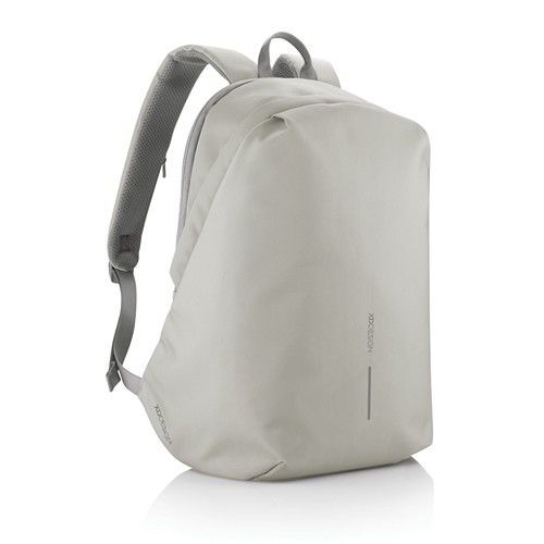 gris claro Bobby Soft, mochila antirrobo
