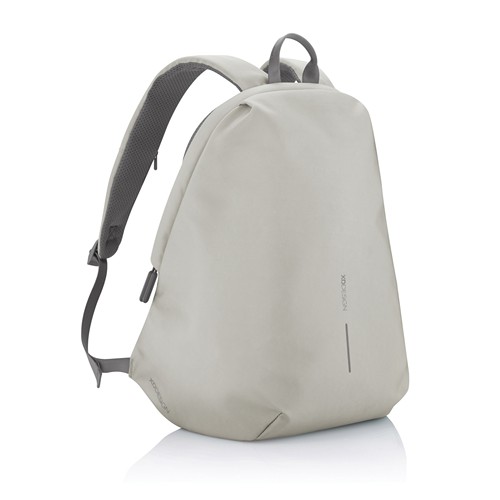 gris claro Bobby Soft, mochila antirrobo