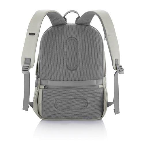 gris claro Bobby Soft, mochila antirrobo