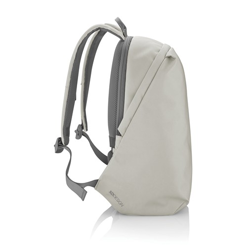 gris claro Bobby Soft, mochila antirrobo