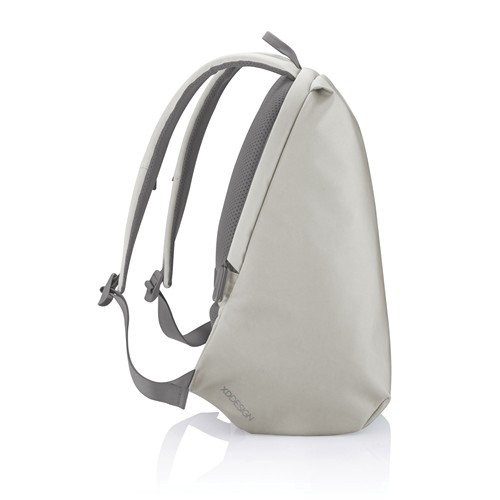 gris claro Bobby Soft, mochila antirrobo