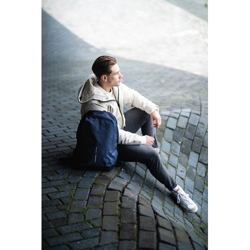 azul marino Bobby Soft, mochila antirrobo