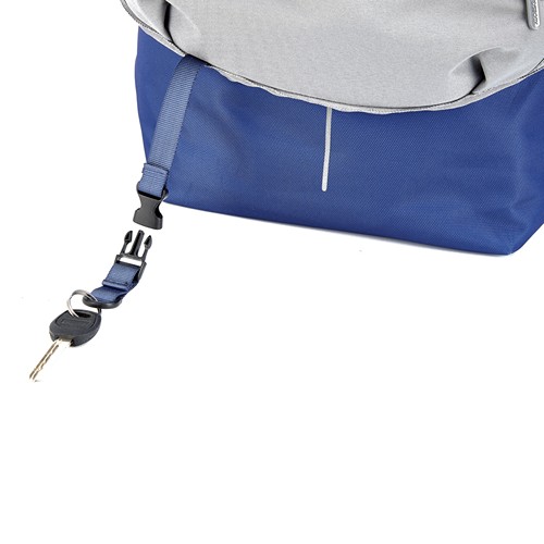 azulón Bobby Soft, mochila antirrobo
