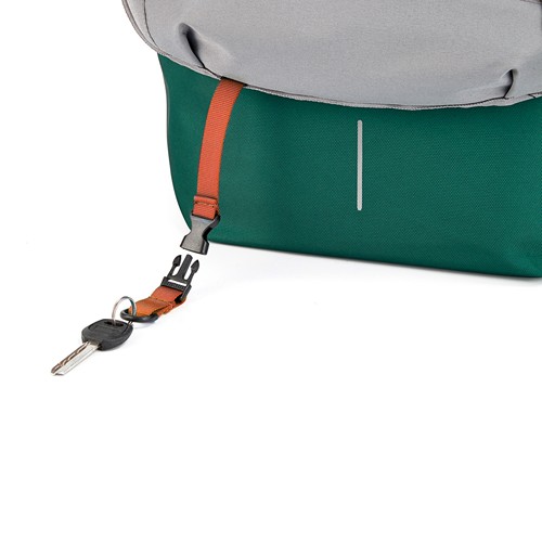 verde bosque Bobby Soft, mochila antirrobo
