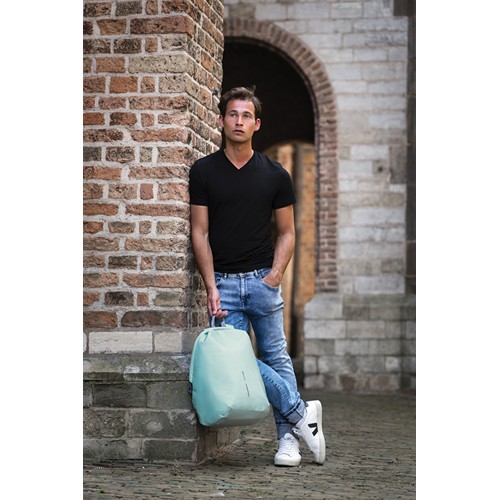 verde menta Bobby Soft, mochila antirrobo