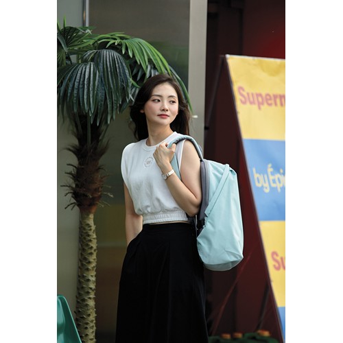 verde menta Bobby Soft, mochila antirrobo