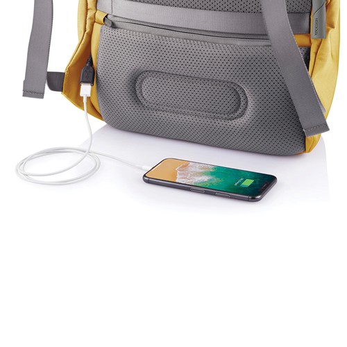 yellow Bobby Soft, mochila antirrobo