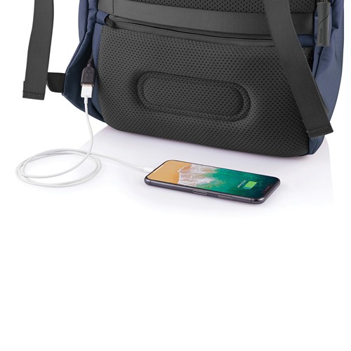 azul marino Bobby Soft, mochila antirrobo