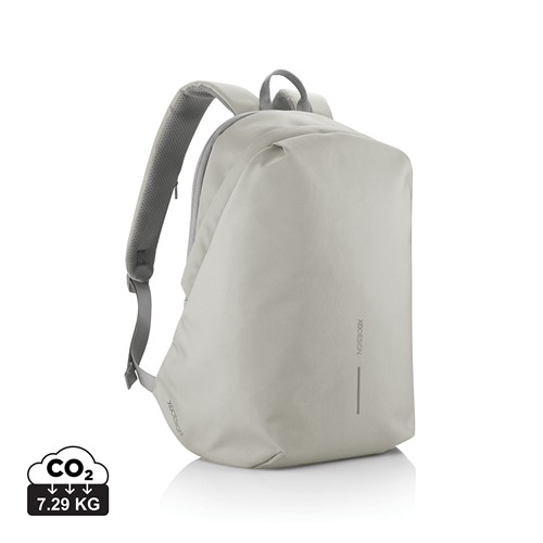 gris claro Bobby Soft, mochila antirrobo