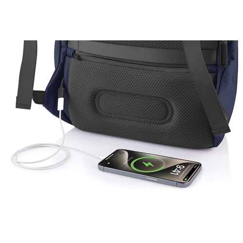 azul marino Bobby Soft, mochila antirrobo
