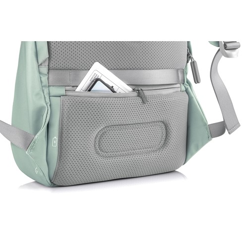 verde menta Bobby Soft, mochila antirrobo