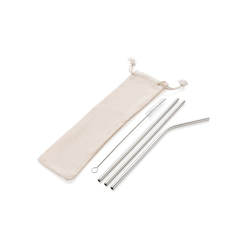 Set de pailles en acier inoxydable - 2