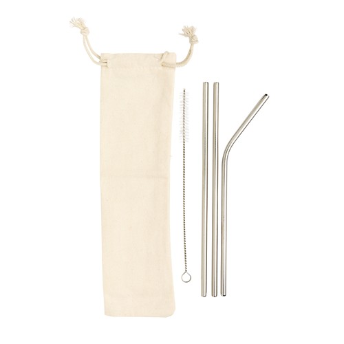 Set de pailles en acier inoxydable - 5