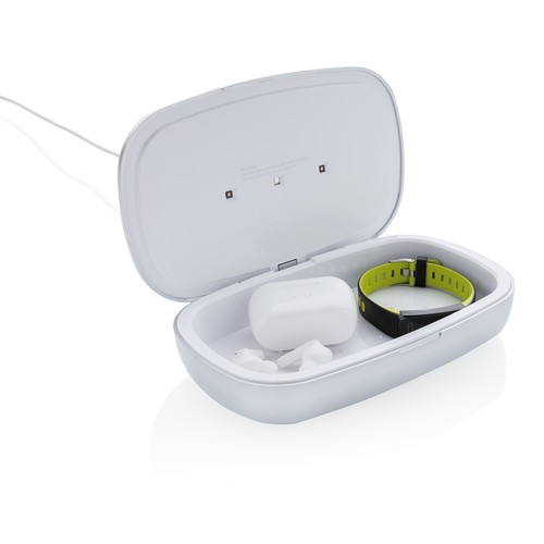 Boîte de stérilisation UV-C avec chargeur sans fil 5W Rena - 5