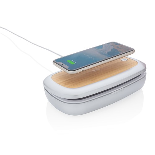 Boîte de stérilisation UV-C avec chargeur sans fil 5W Rena - 7