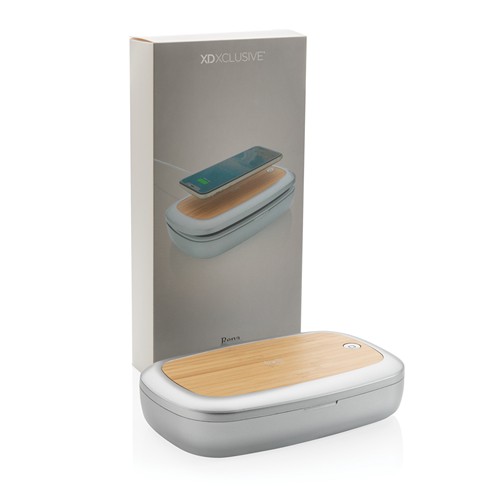 Boîte de stérilisation UV-C avec chargeur sans fil 5W Rena - 14