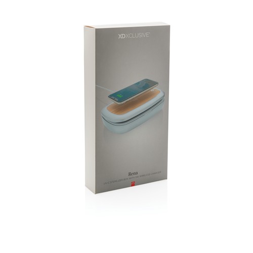 Boîte de stérilisation UV-C avec chargeur sans fil 5W Rena - 15