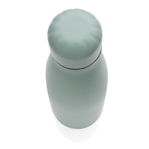 green Botella de acero inoxidable al vacío de color sólido 500ml