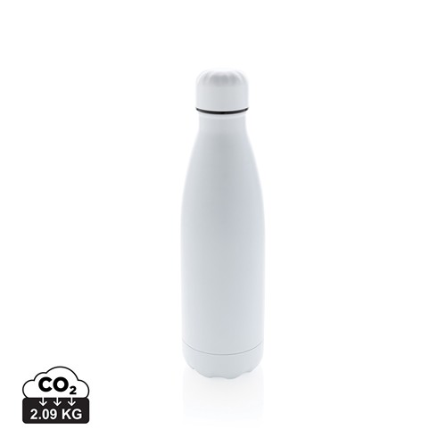 BOTELLA DE ACERO INOXIDABLE AL VACÍO DE COLOR SÓLIDO 500ML