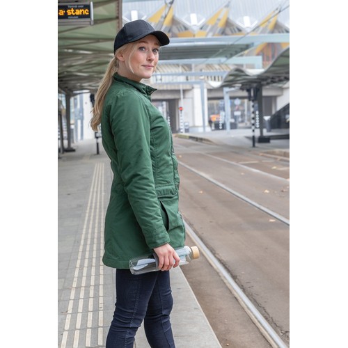 black Gorra Impact 6 paneles 280gr de algodón reciclado