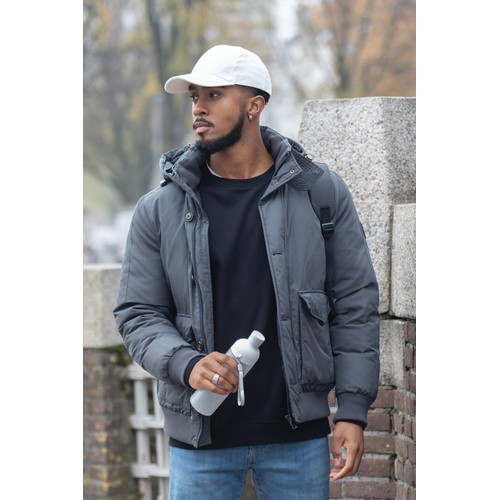 white Gorra Impact 6 paneles 280gr de algodón reciclado