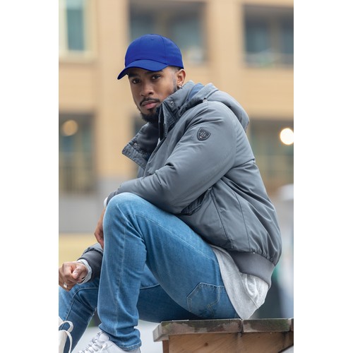 blue Gorra Impact 6 paneles 280gr de algodón reciclado