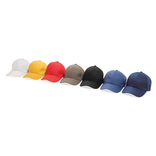 Gorra Impact 6 paneles 280gr de algodón reciclado