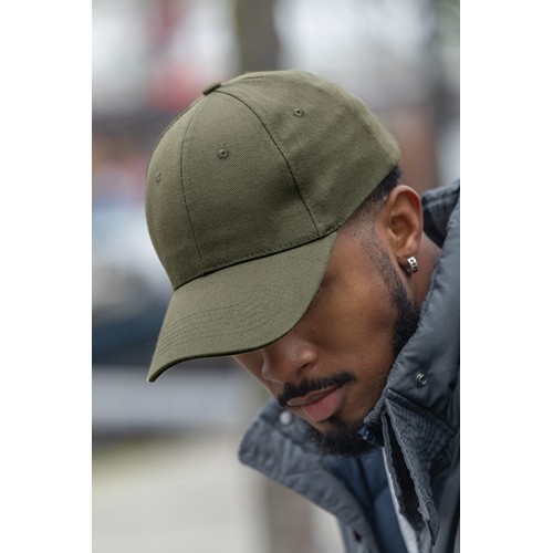 Gorra Impact 6 paneles 280gr de algodón reciclado