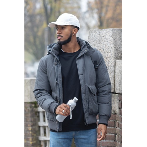 white Gorra Impact 6 paneles 280gr de algodón reciclado