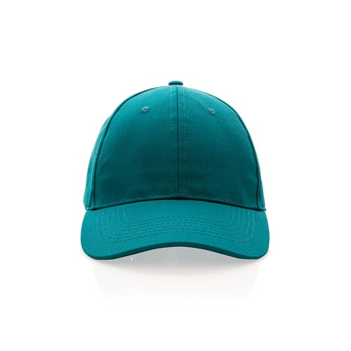 verdigris Gorra Impact 6 paneles 280gr de algodón reciclado