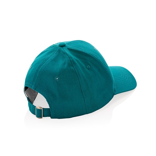 verdigris Gorra Impact 6 paneles 280gr de algodón reciclado