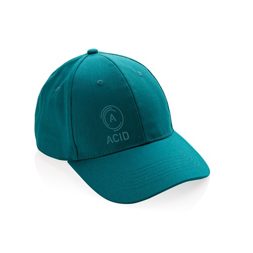 verdigris Gorra Impact 6 paneles 280gr de algodón reciclado
