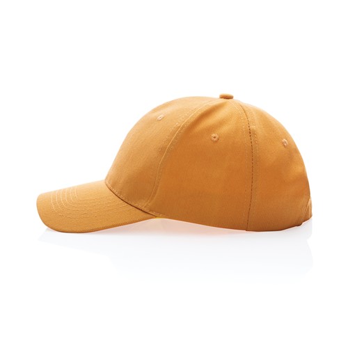 naranja sunset Gorra Impact 6 paneles 280gr de algodón reciclado
