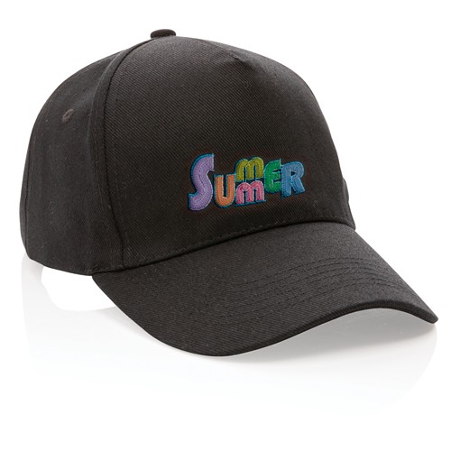 Casquette 5 panneaux en coton recyclé 280gr IMPACT thumbnail 6