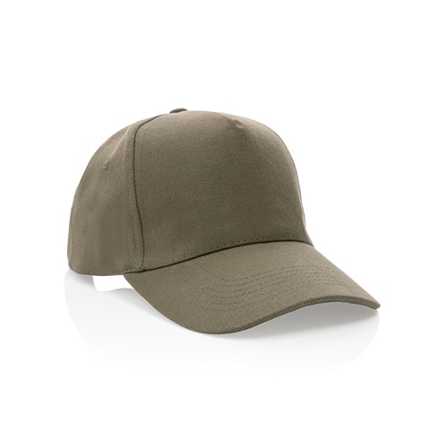 Gorra de algodón reciclado Impact 280gr con trazador AWARE™