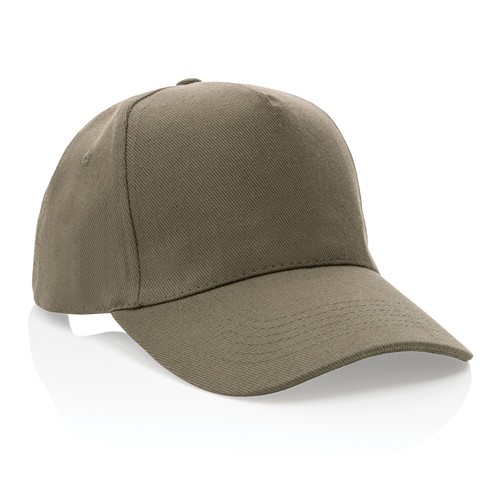 Gorra de algodón reciclado Impact 280gr con trazador AWARE™