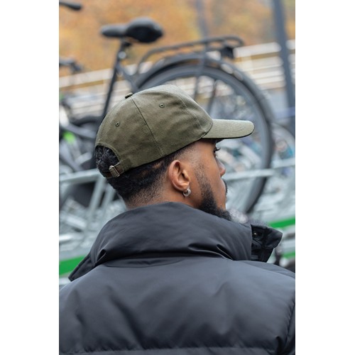 Gorra de algodón reciclado Impact 280gr con trazador AWARE™