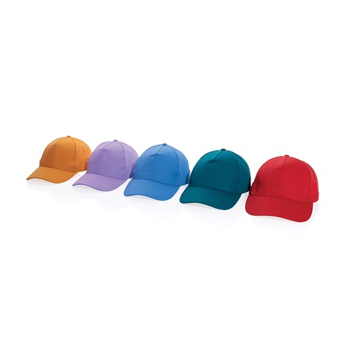 Gorra de algodón reciclado Impact 280gr con trazador AWARE™