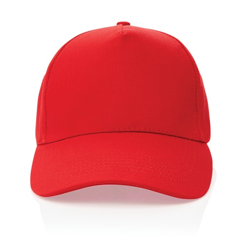 red Gorra de algodón reciclado Impact 280gr con trazador AWARE™
